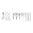 Biztonsági korlát 74-105 cm lépcsőkhöz és ajtókhoz acél fehér