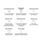 Spirit Clear 80x80 cm íves zuhanykabin zuhanytálca nélkül fekete