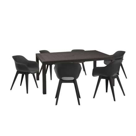 Romy 6+1 kerti bútor garnitúra szett