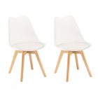 Silla étkezőszék 2 db fehér színben