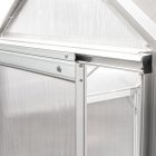 Polikarbonát üvegház 250 x 310 x 124/205 cm