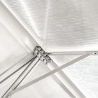 Polikarbonát üvegház 250 x 310 x 124/205 cm