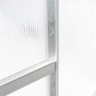 Polikarbonát üvegház 250 x 310 x 124/205 cm