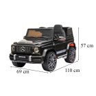 Elektromos autó Mercedes-Benz AMG fekete