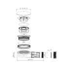 Keskeny zuhanytálca szifon 90 mm