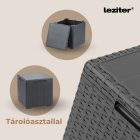 Claire IV 14 személyes kerti bútor garnitúra vigo tárolós asztallal