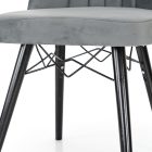 Lorna étkezőszék szürke színben