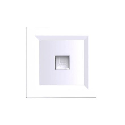 Nova UTP aljzat RJA-45 fehér kerettel