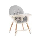 Etetőszék 2 az 1-ben szürke