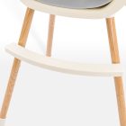 Etetőszék 2 az 1-ben szürke