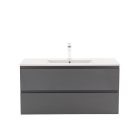 Vario Pull 100 alsó szekrény mosdóval
