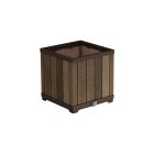 Deco szögletes műanyag virágláda 61 L