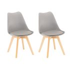 Silla étkezőszék 2 db szürke színben