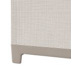 Scandi jute tárolós asztal