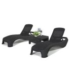 Atlantic duo kerti nyugágy set Corfu asztallal