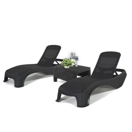 Atlantic duo kerti nyugágy set Corfu asztallal