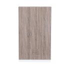 Miami gardróbszekrény 120x205 cm yorki tölgy-fehér