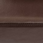 Kelly bőr étkezőszék barna színben