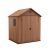Darwin 6x6 műanyag kerti ház