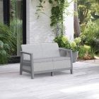 Scandi linea 2 személyes kerti kanapé