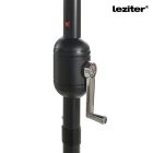 Solari kerti napernyő led lámpával szürke 300 cm