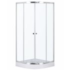 Leo 80 Chrome íves zuhanykabin zuhanytálcával