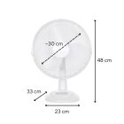 Breeze asztali ventilátor 40 W 34 cm