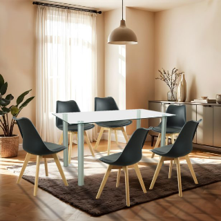 Fekete étkezőgarnitúra – mikor jó választás és mikor nem?